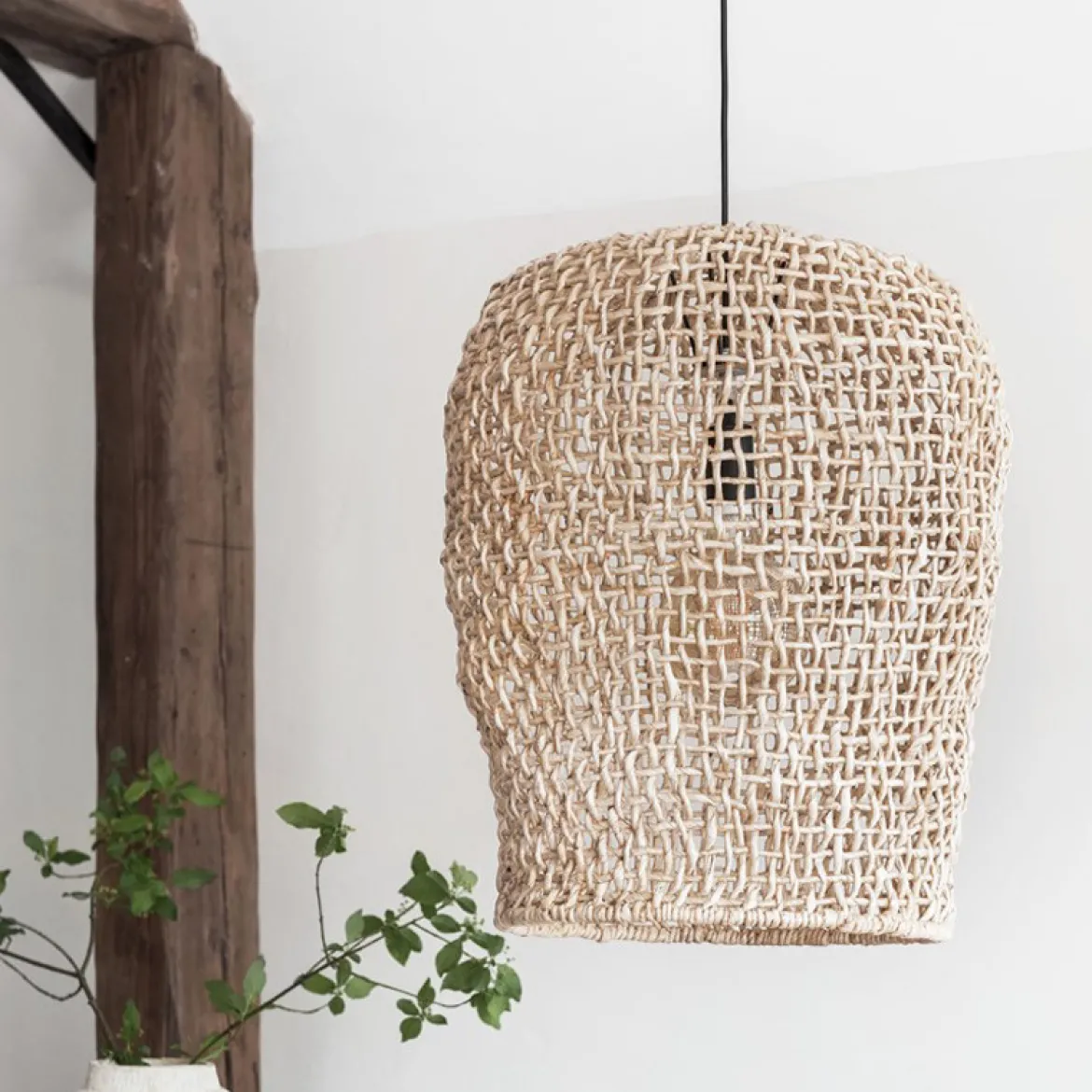 Bohemian hanglamp bananenblad - Must Living Formentera