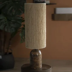 Bohemian tafellamp naturel groot - By-Boo Gadja
