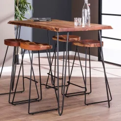 Boomstam bartafel acaciahout - Giani Edge