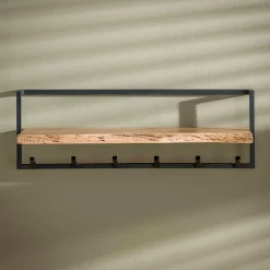 Boomstam kapstok acaciahout - Santa Poca Edge Shelve