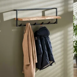 Boomstam kapstok acaciahout - Santa Poca Edge Shelve