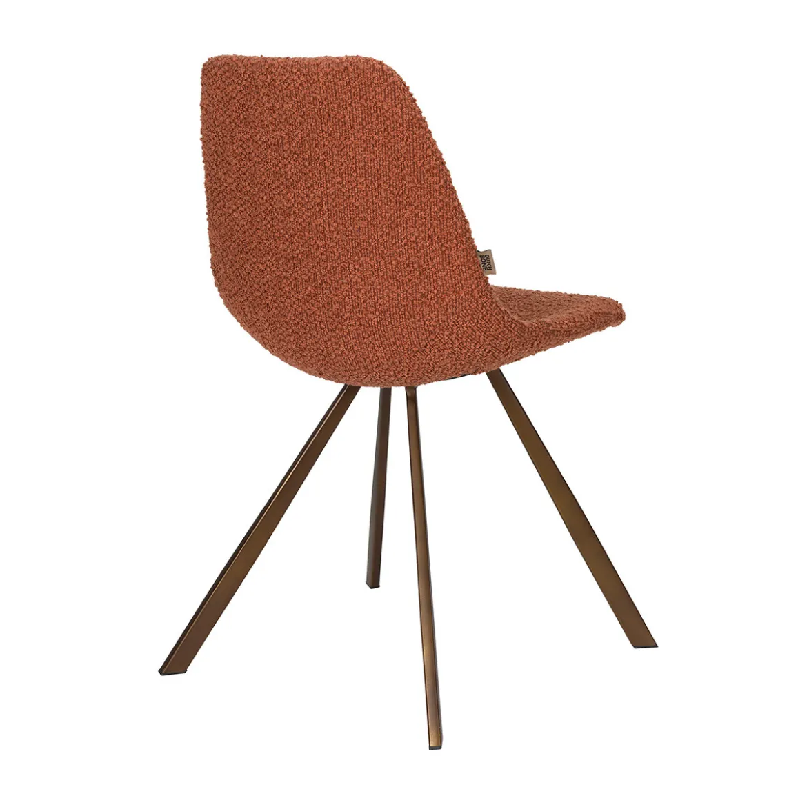 Boucle eetkamerstoel - Dutchbone Franky Boucle