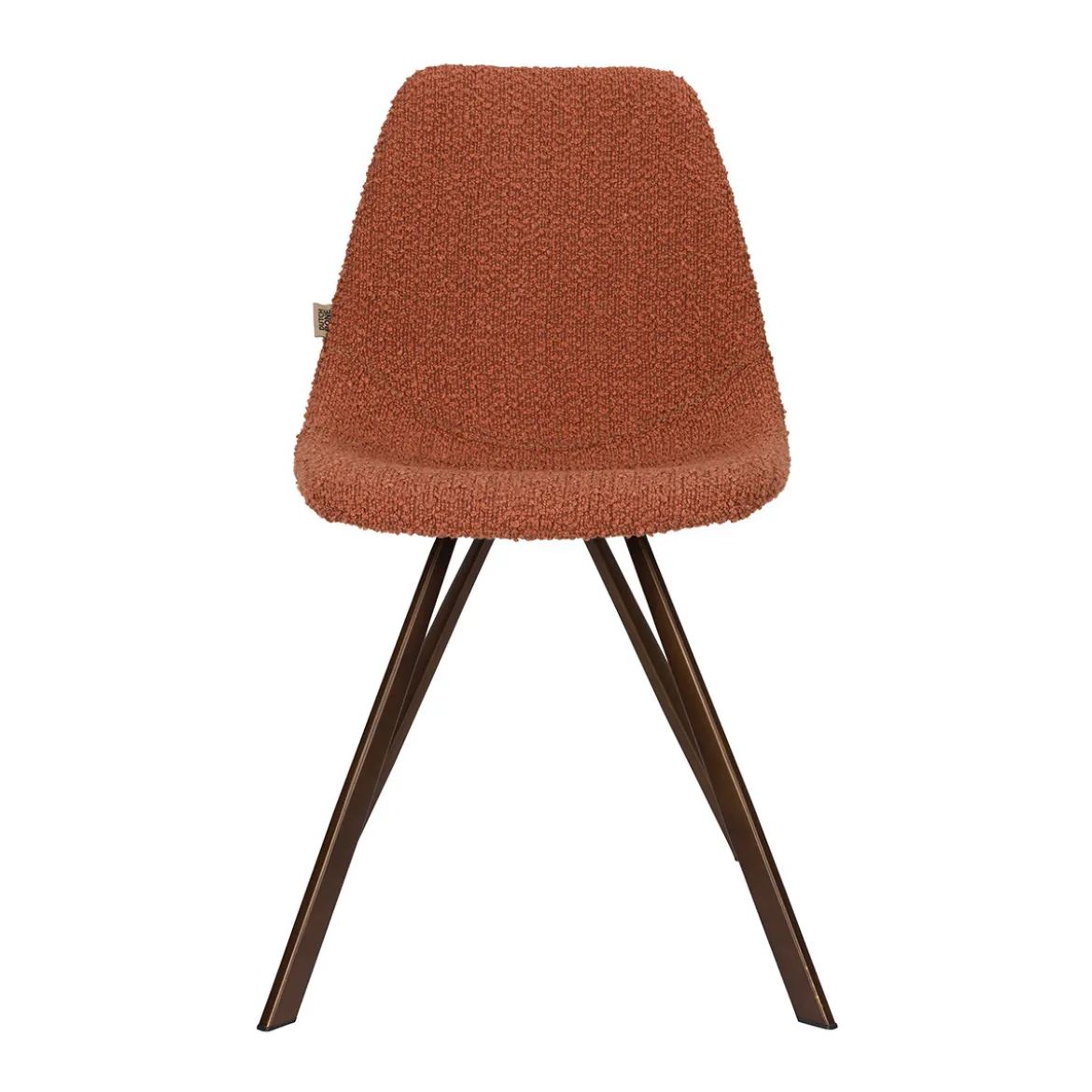 Boucle eetkamerstoel - Dutchbone Franky Boucle