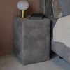 Boxspring nachtkastje antraciet - Lavis Brenn