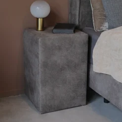 Boxspring nachtkastje antraciet - Lavis Brenn