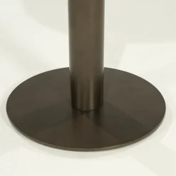 Brons potige salontafel rond - Eleonora Esila