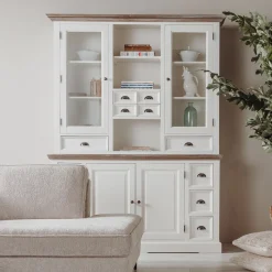 Buffetkast Romantisch wit M - Tower Living Fleur