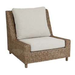 Buiten fauteuil van synthetisch rotan - Brafab Sandkorn