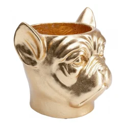Bulldog plantenbak goud - Kare Design Bulldog Gold