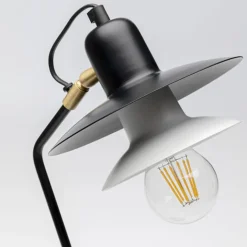 Bureaulamp zwart retro design - Kare Design Speaker