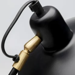 Bureaulamp zwart retro design - Kare Design Speaker