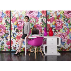 Bureau retro design wit - Kare Design Club Snake