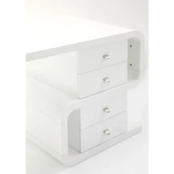 Bureau retro design wit - Kare Design Club Snake