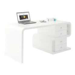 Bureau retro design wit - Kare Design Club Snake