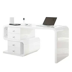 Bureau retro design wit - Kare Design Club Snake