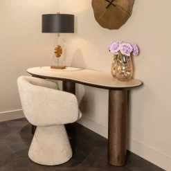 Bureau travertine look organisch - Richmond Interiors Ritz