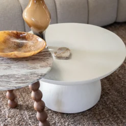 Cirkel betonnen salontafel - By-Boo Canto