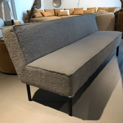 Comfortabele eetkamerbank teddy stof - Vivilla Angelo