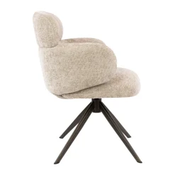 Comfortable eetkamerstoel draaibaar - Giani Flex