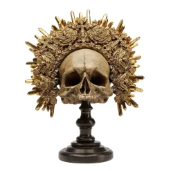Deco gouden schedel - Kare Design King Skull