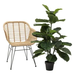 Deco plant vioolbladplant - Kare Design Deco plant