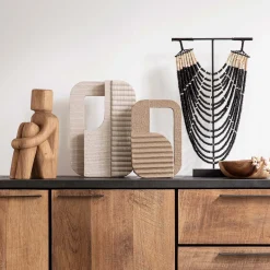 Decoratie ketting op standaard - Must Living Statue Magic Black