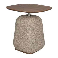 Design bijzettafel walnoot - Dutchbone Shelly