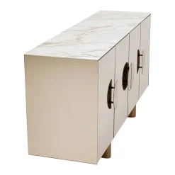 Design dressoir spiegel en marmer - Kare Design Lunar