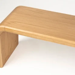 Design eetbank gebogen eiken - Zuiver Brave
