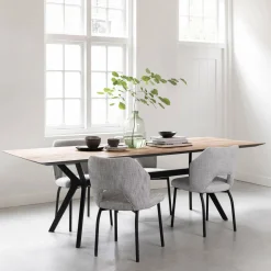 Design eettafel teak hout - DTP Home Metropole