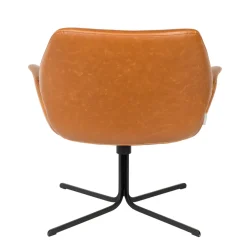 Design fauteuil leer - Zuiver Nikki