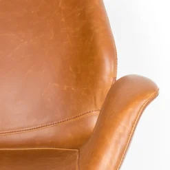 Design fauteuil leer - Zuiver Nikki