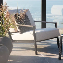 Design fauteuil voor buiten - Brafab Lyra