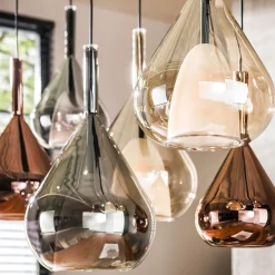 Design hanglamp gekleurd glas - Santa Wings Mix Glass