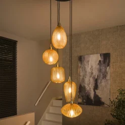 Design hanglamp 5 lichts - Santa V-Shape Pattern