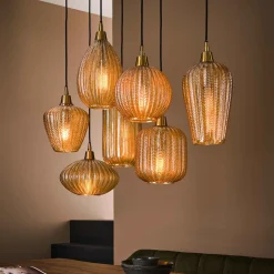 Design hanglamp 7 lichts - Santa V-Shape Pattern