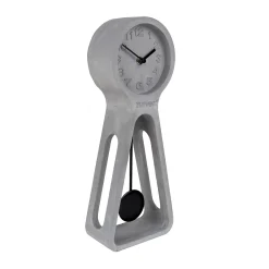 Design klok beton tafelmodel - Zuiver Pendulum Concrete