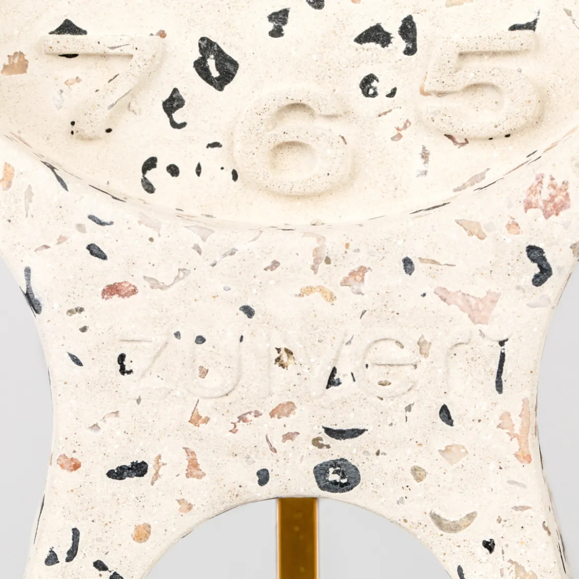 Design klok tafelmodel - Zuiver Pendulum Terrazzo