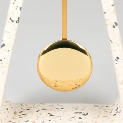 Design klok tafelmodel - Zuiver Pendulum Terrazzo