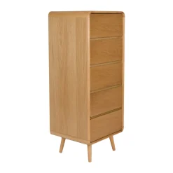 Design ladenkast gebogen hout - Zuiver Rise