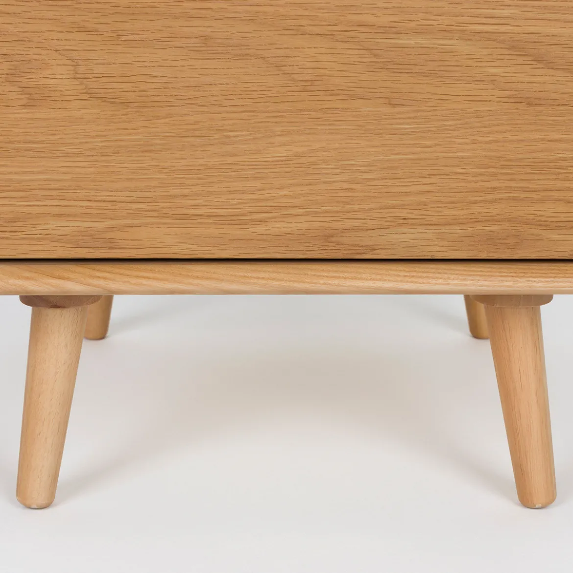 Design ladenkast gebogen hout - Zuiver Rise