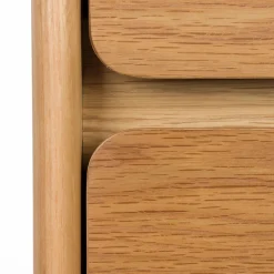 Design ladenkast gebogen hout - Zuiver Rise