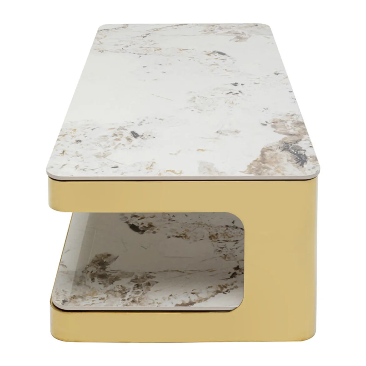 Design salontafel goud - Kare Design Nube Duo