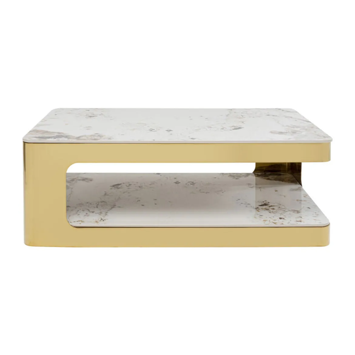 Design salontafel goud - Kare Design Nube Duo