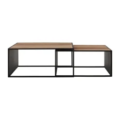 Design salontafel set teakhout - DTP Home Cosmo