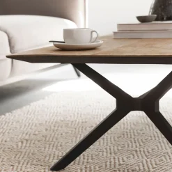 Design salontafel teak rechthoekig - DTP Home Metropole