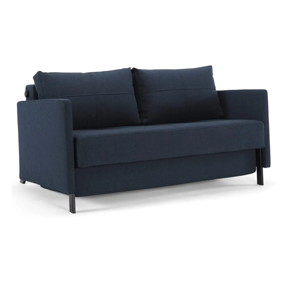 Design slaapbank met armleuning 140 - Innovation Living Cubed 140 Arm