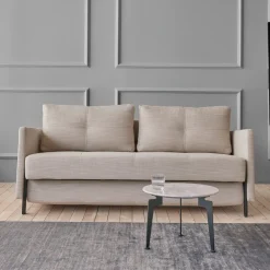 Design slaapbank met armleuning 140 - Innovation Living Cubed 140 Arm