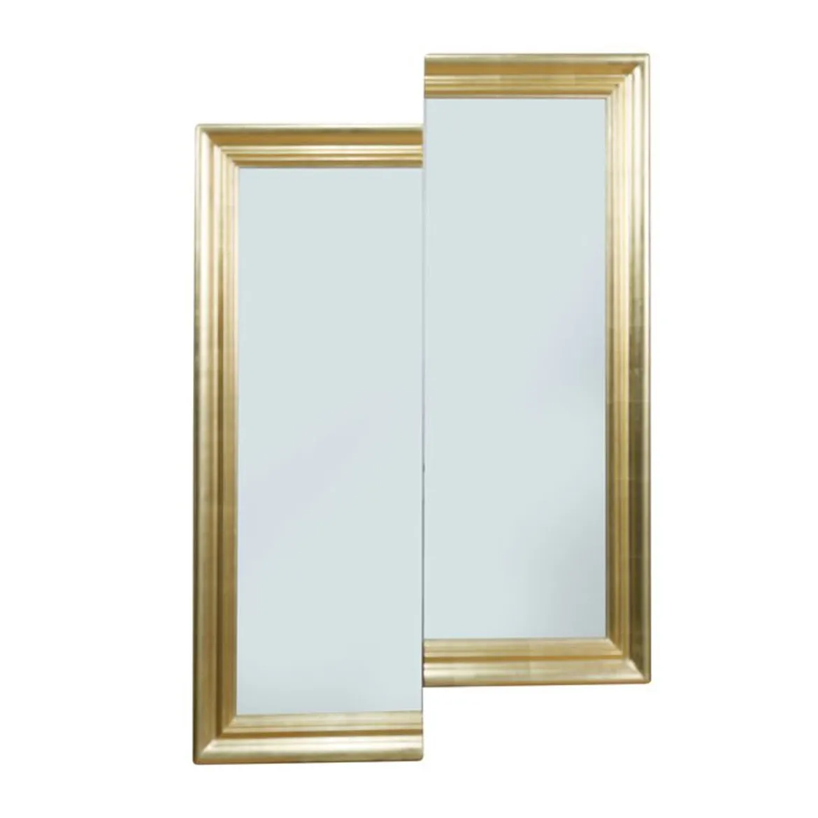 Design spiegel gouden lijst - Kare Design Double Vision