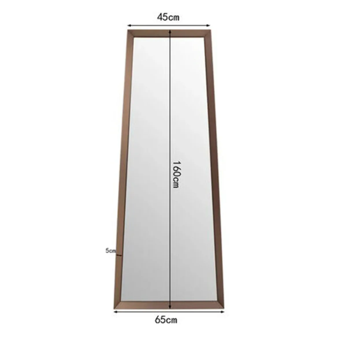 Design spiegel taupe bruin - Kare Design Arezzo Coffee